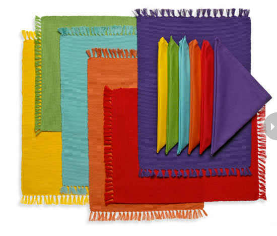 Bright Placemats by Style at Home